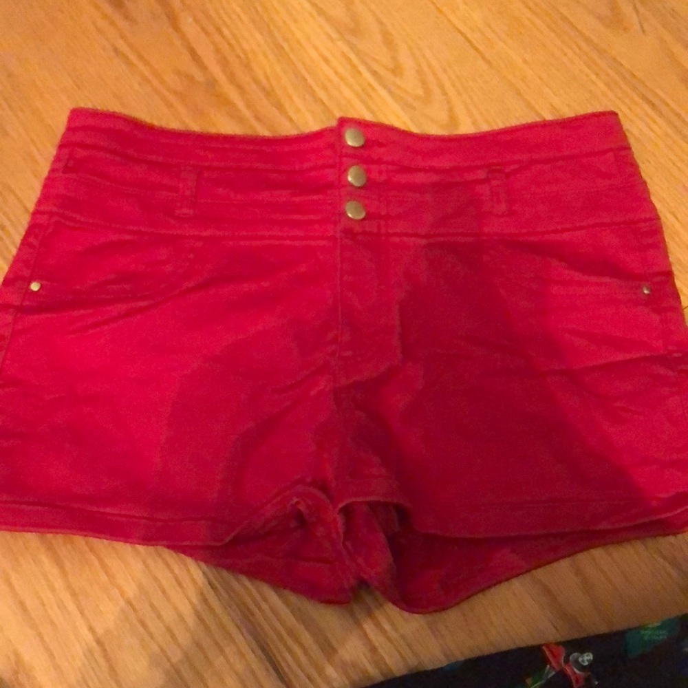 high waisted shorts